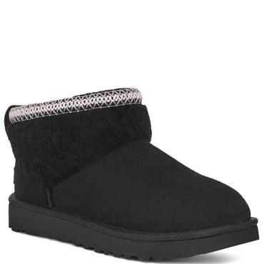 UGG WOMENS ANKLE BOOT - BLACK